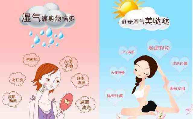 简单几招帮你防止湿气侵入体内