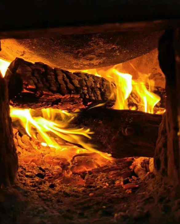 八珍粉制作材火大铁锅