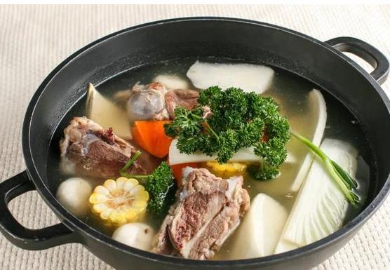 食疗方——萝卜陈皮猪骨汤