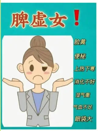 女人脾虚的症状有哪些