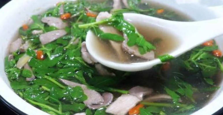 气血亏虚推荐食谱：[枸杞叶蛋花汤]