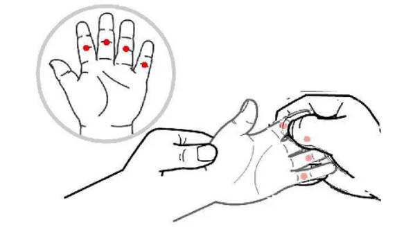 手掌藏了四个健脾按钮 按对了吃饭香消化好